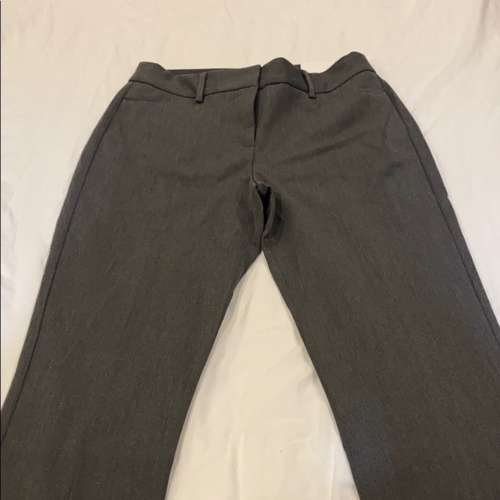Express Columnist Slim Mid Rise Dress Pants